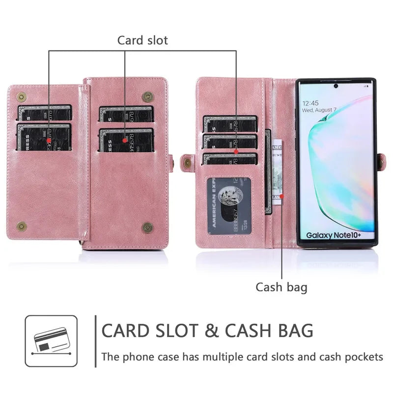 Zleepy Flip Leather Wallet Case For Samsung Zleepy Flip Leather Wallet Case For Samsung